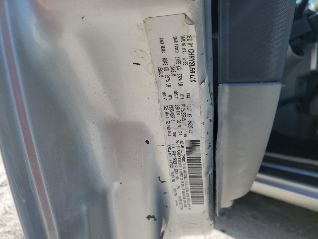 2008 Chrysler Pt Cruiser VIN: 3A8FY48B38T213760 Lot: 91317325