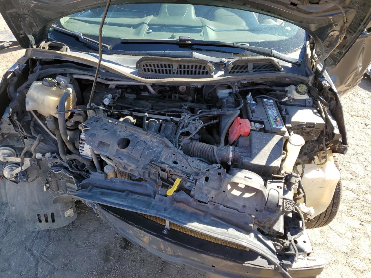 2014 Ford Fiesta Titanium VIN: 3FADP4CJ4EM166167 Lot: 85130555