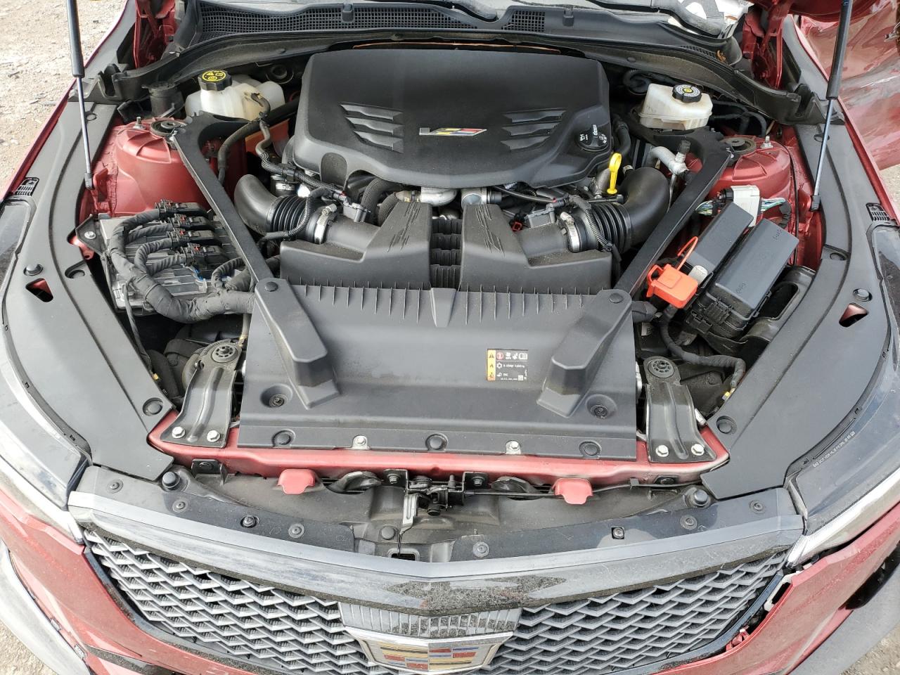 2022 Cadillac Ct4-V Blackwing VIN: 1G6DL5RP5N0210044 Lot: 90589005