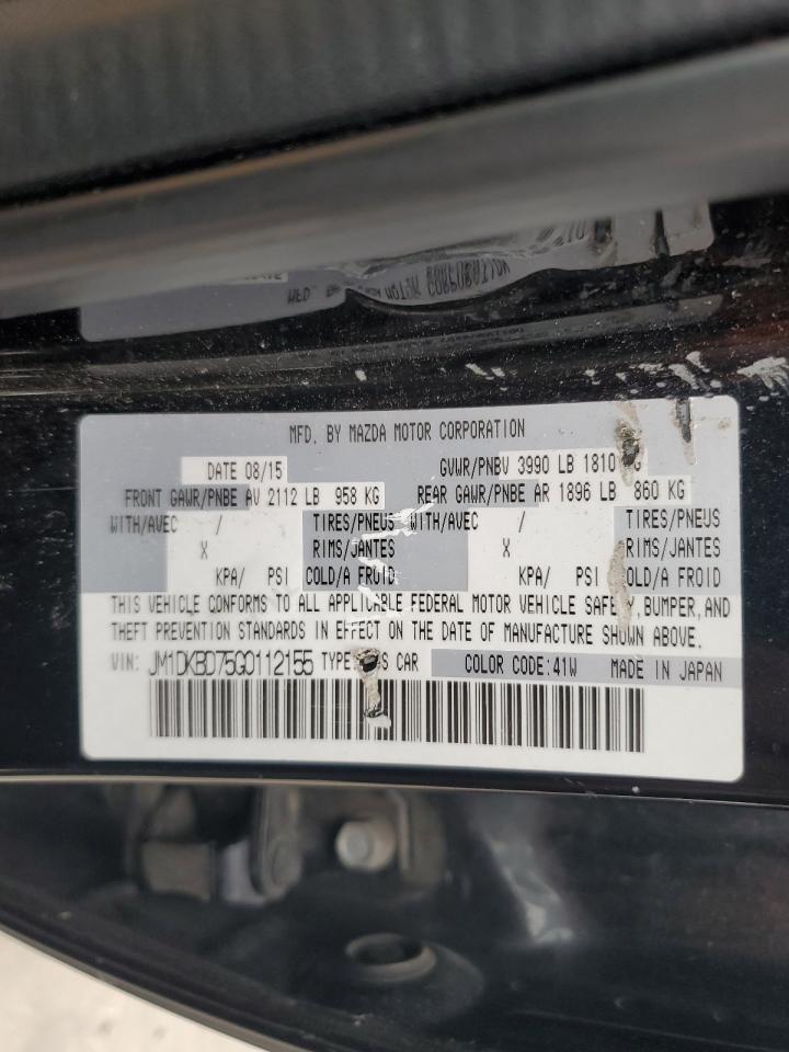 2016 Mazda Cx-3 Grand Touring VIN: JM1DKBD75G0112155 Lot: 89704275