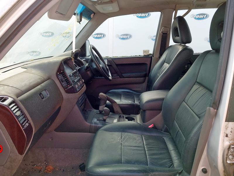 2002 MITSUBISHI SHOGUN ELE
