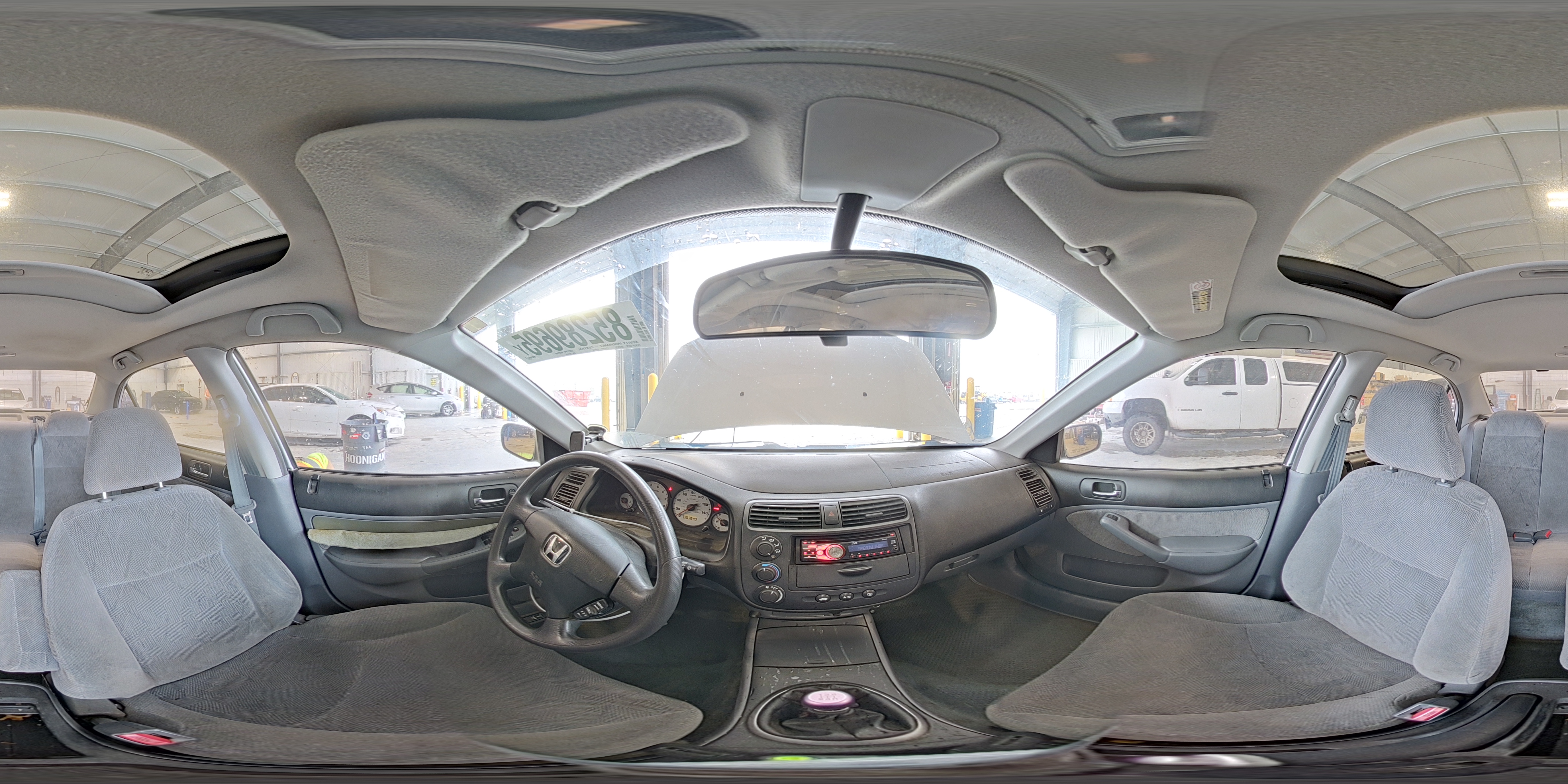 2002 Honda Civic Ex VIN: 1HGES25712L041919 Lot: 85289695