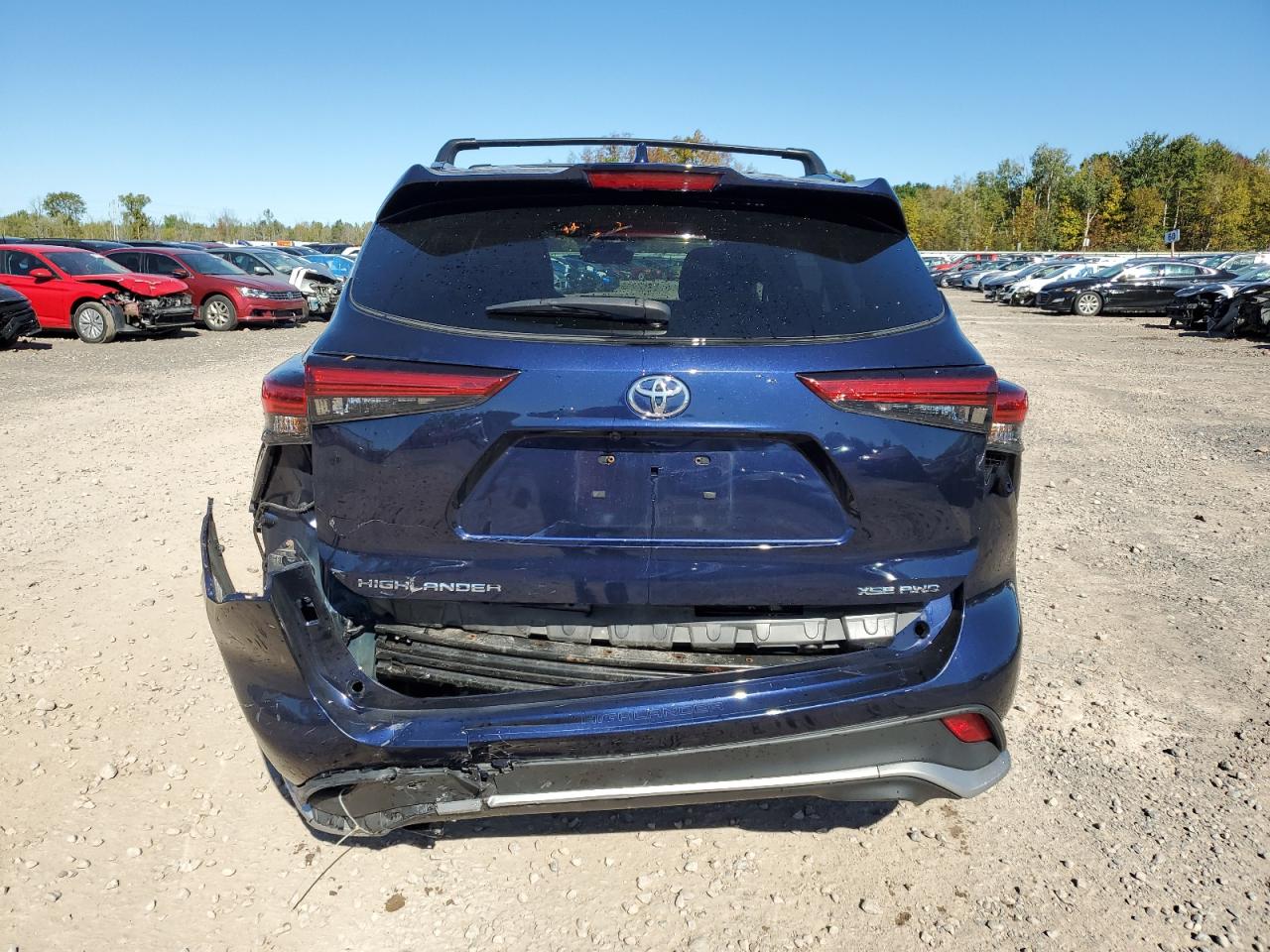 2022 Toyota Highlander Xse VIN: 5TDLZRBH3NS212860 Lot: 84437745