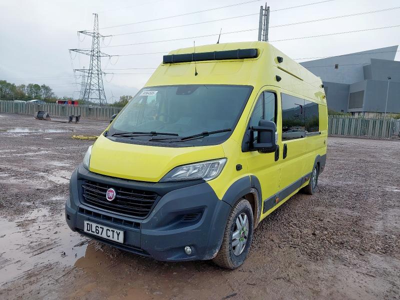 2018 FIAT DUCATO 2.3 MULTIJET EXTRA HIGH ROOF VAN 180 POWER for sale at Copart BRISTOL