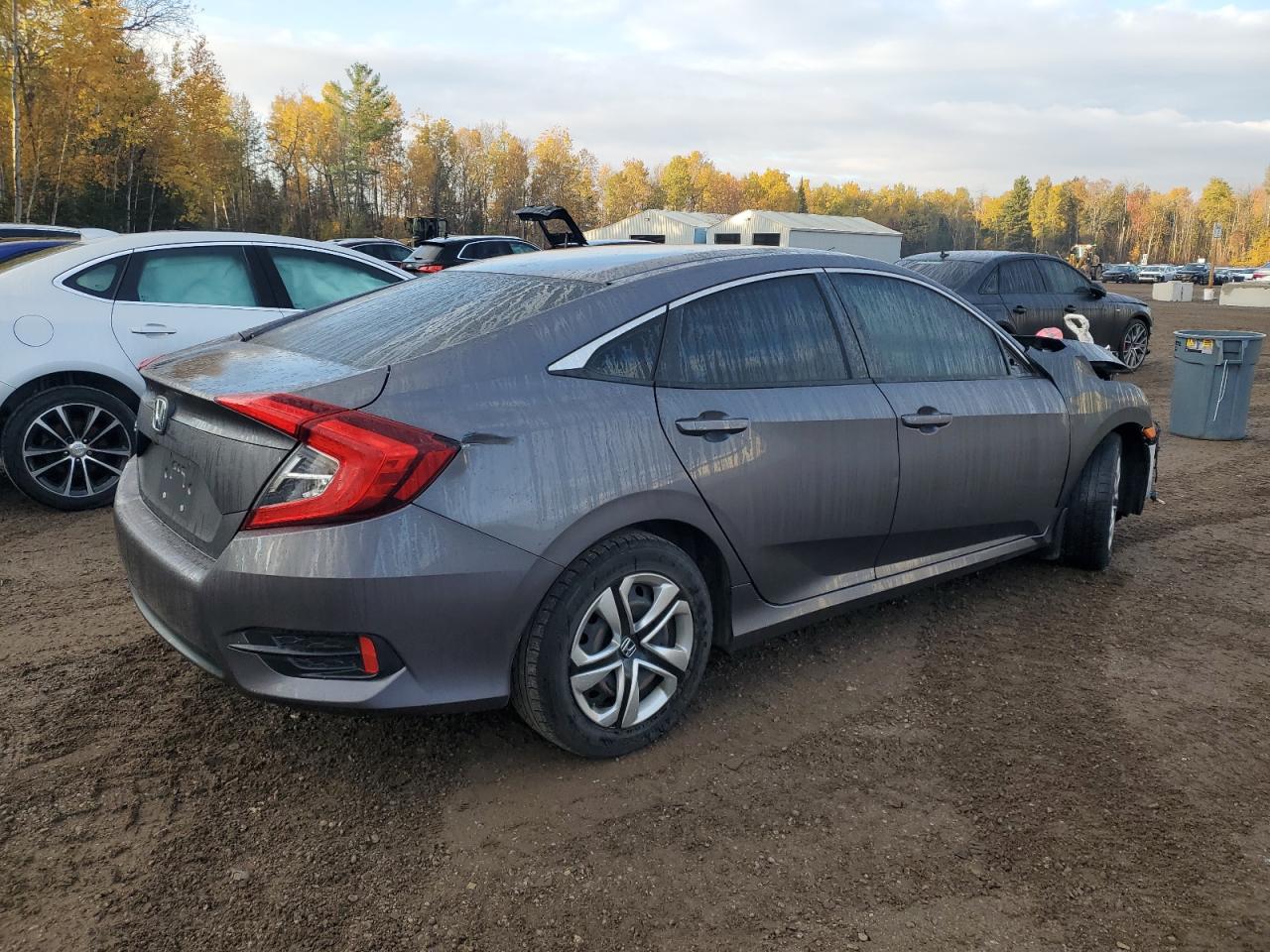 2018 Honda Civic Lx charcoal null gas 2HGFC2F56JH019537 photo #4