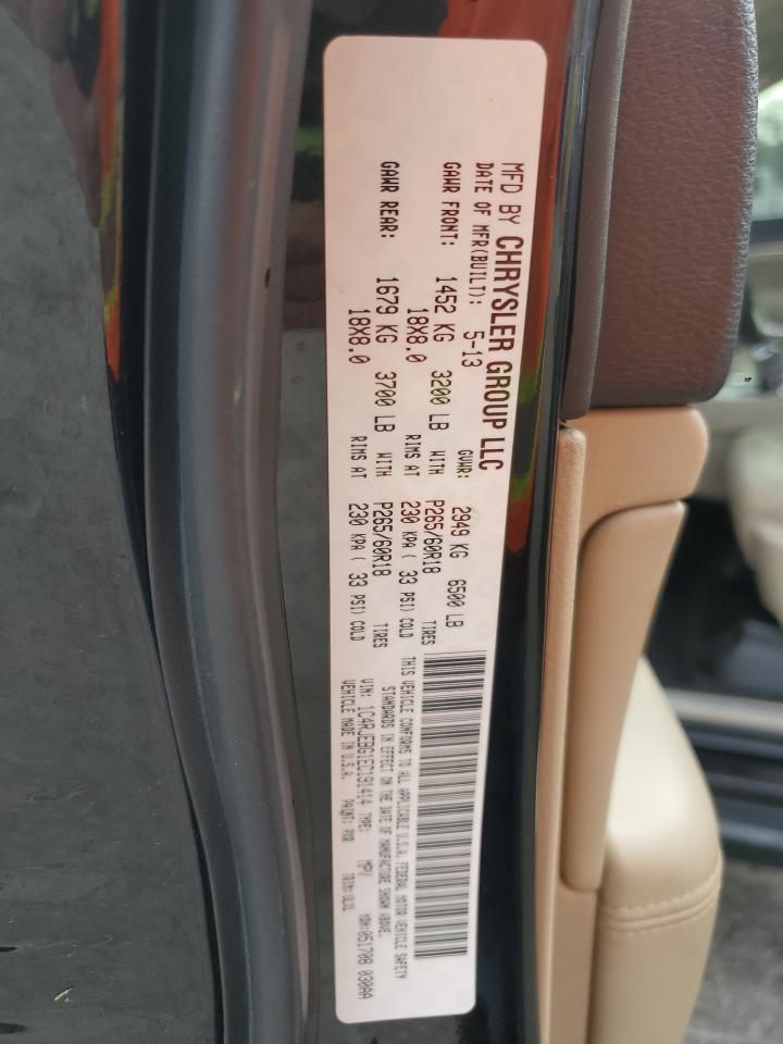 2014 Jeep Grand Cherokee Limited VIN: 1C4RJEBG1EC191414 Lot: 86270115