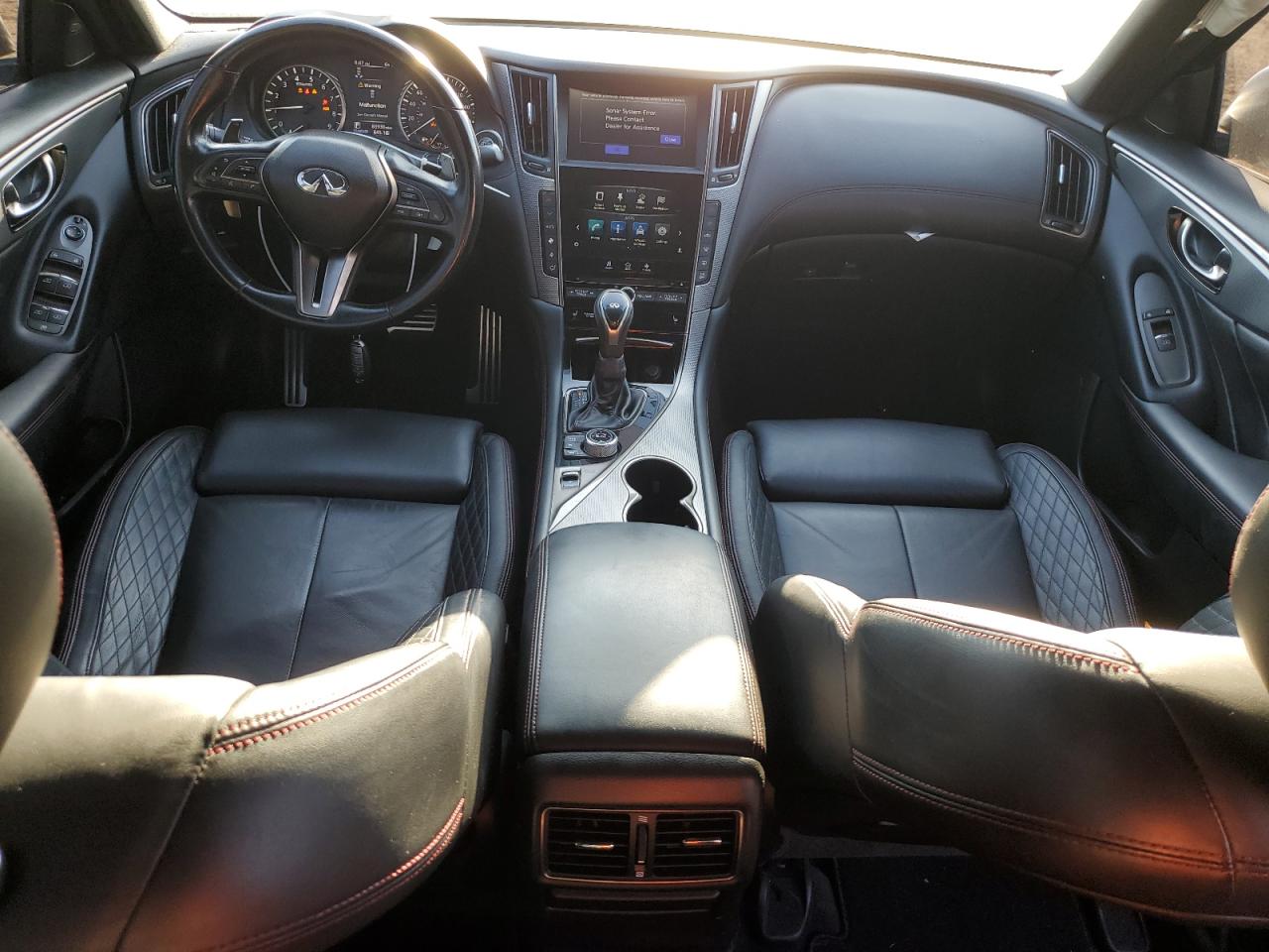 2018 Infiniti Q50 Red Sport 400 VIN: JN1FV7AR0JM480698 Lot: 85768135