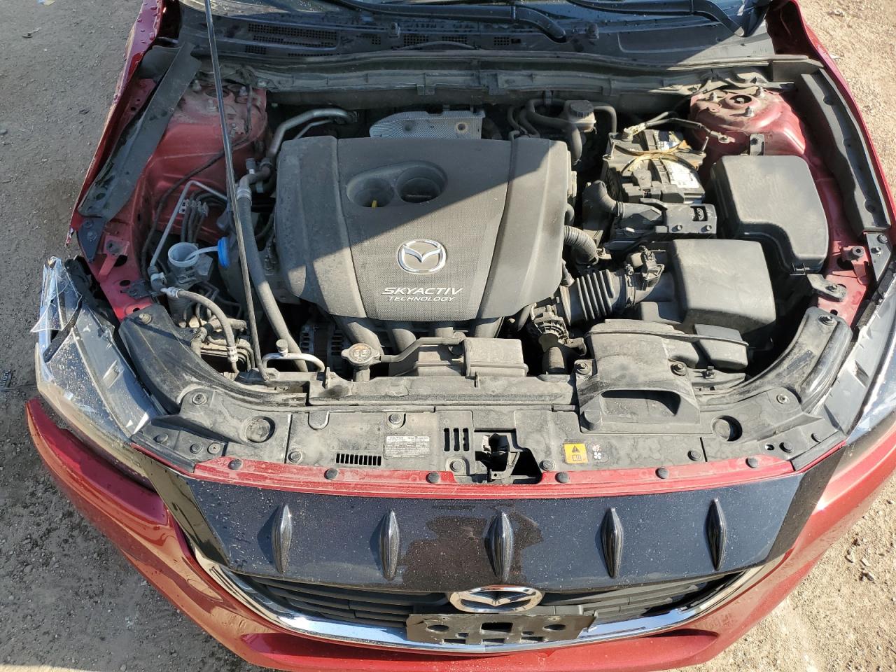 2017 Mazda 3 Touring VIN: JM1BN1V70H1100370 Lot: 85074915