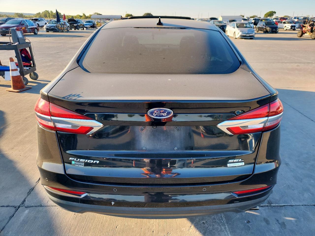 2019 Ford Fusion Sel VIN: 3FA6P0CD0KR139882 Lot: 86071565