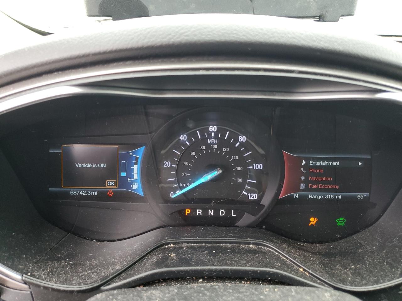 2019 Ford Fusion Se VIN: 3FA6P0LUXKR158018 Lot: 85835255