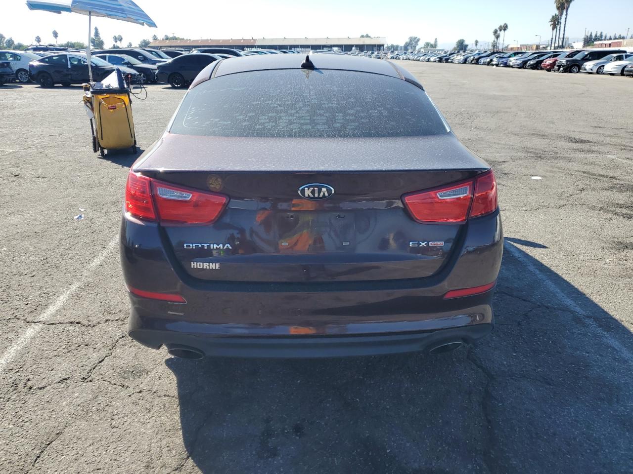 2014 Kia Optima Ex VIN: 5XXGN4A77EG262431 Lot: 85328185