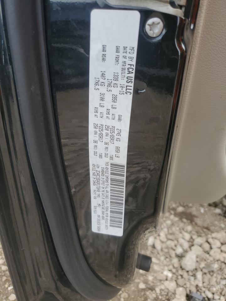 2016 Chrysler Town & Country Touring VIN: 2C4RC1BG4GR173048 Lot: 82587855