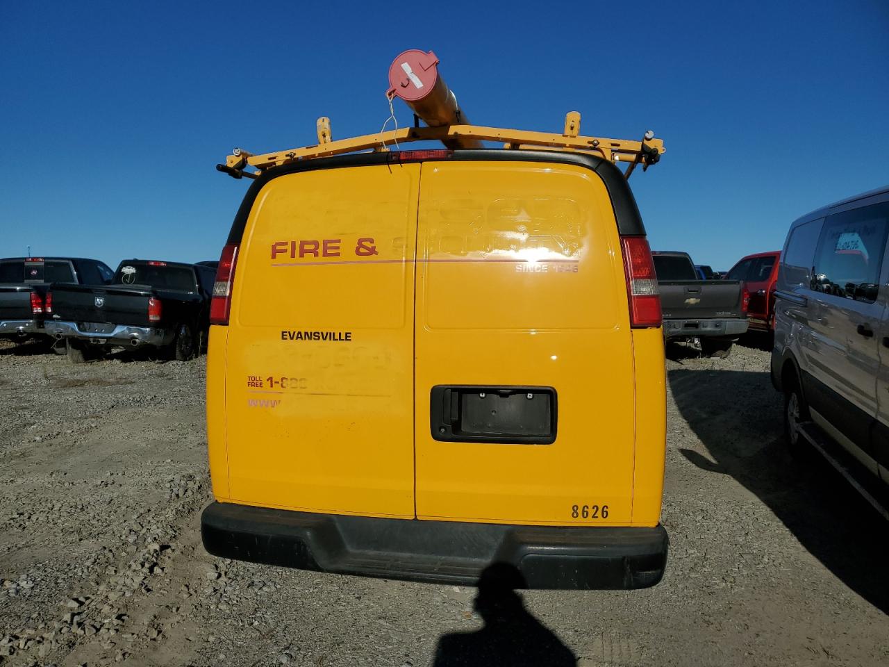 2008 Chevrolet Express G1500 VIN: 1GCFG15X381168626 Lot: 82719805