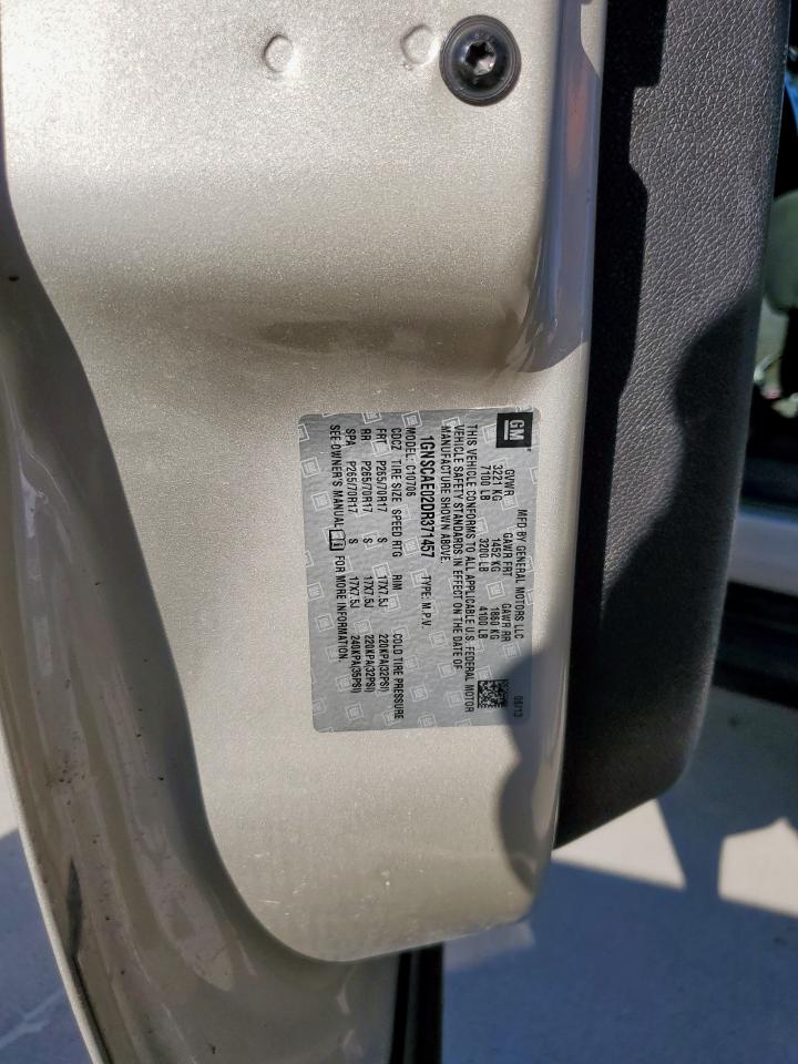 2013 Chevrolet Tahoe C1500 Ls VIN: 1GNSCAE02DR371457 Lot: 82204545