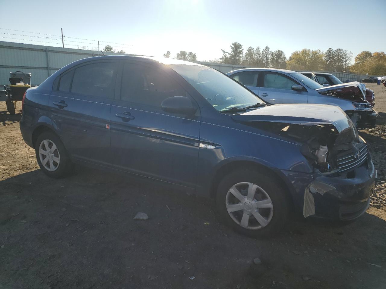 2007 Hyundai Accent Gls VIN: KMHCN46C97U087015 Lot: 90054475