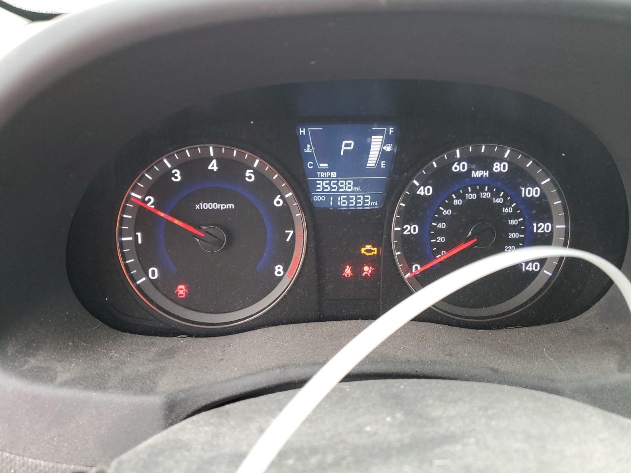 2013 Hyundai Accent Gls VIN: KMHCT5AE9DU081277 Lot: 90604865