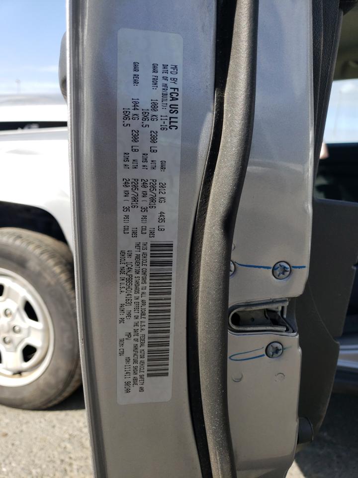 2017 Jeep Patriot Sport VIN: 1C4NJPBB5HD141631 Lot: 85928925