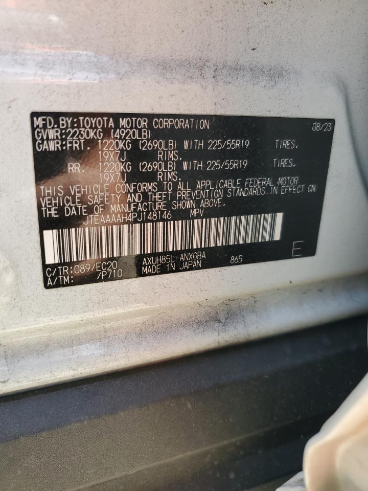 2023 Toyota Venza Le VIN: JTEAAAAH4PJ148146 Lot: 84932505