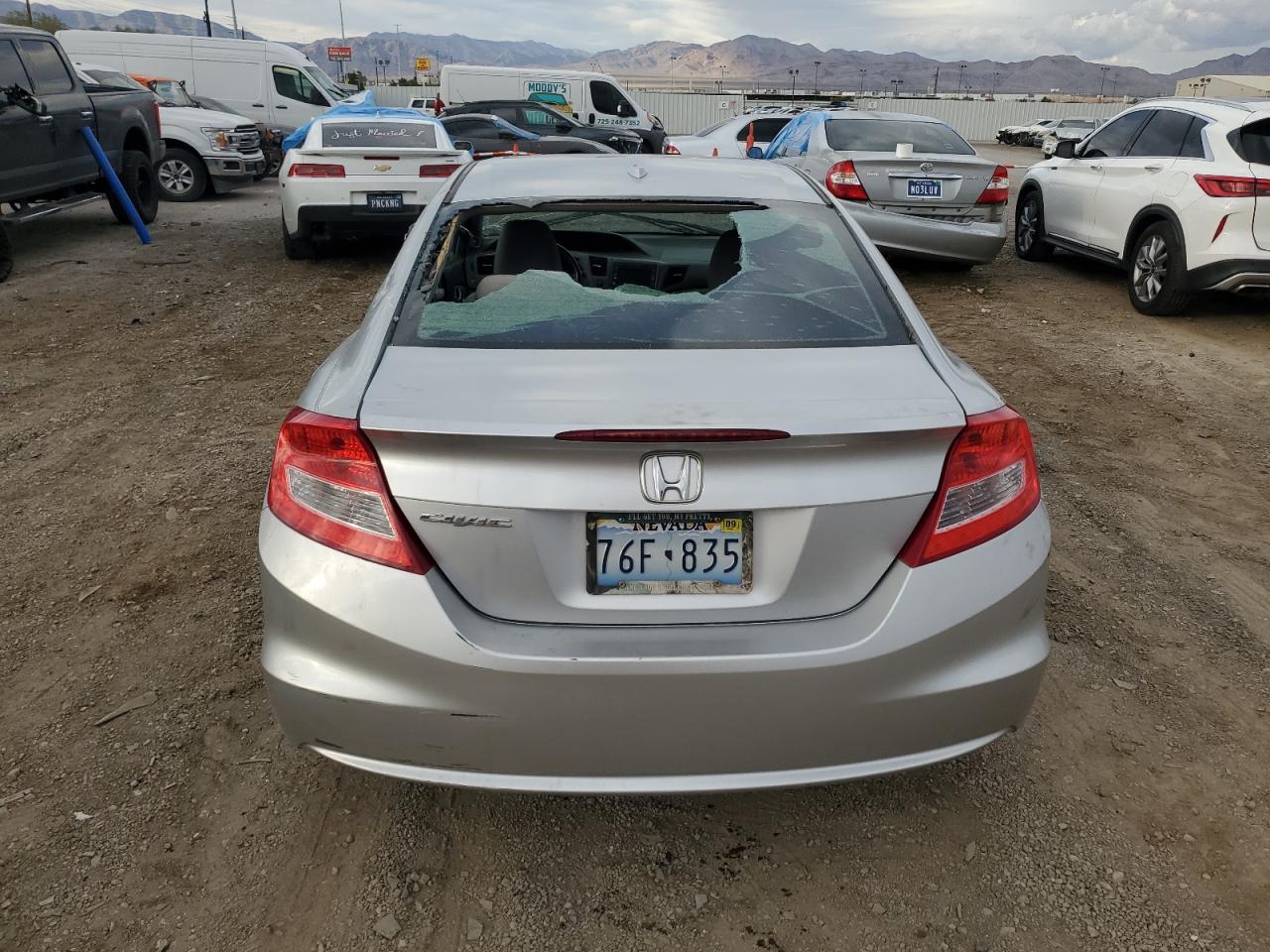 2012 Honda Civic Exl VIN: 545597 Lot: 86407545