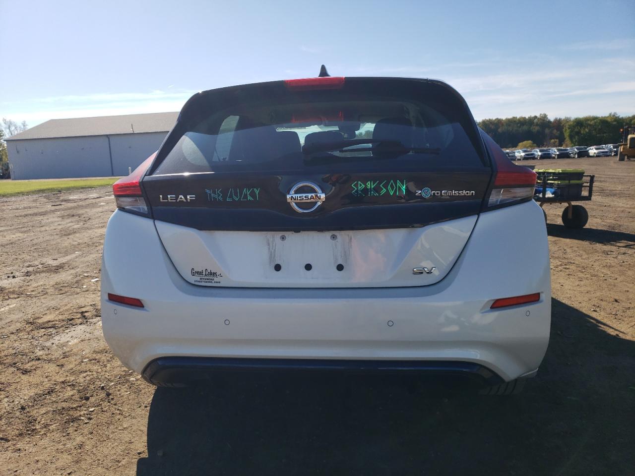 2020 Nissan Leaf Sv VIN: 1N4AZ1CP9LC306258 Lot: 89864335