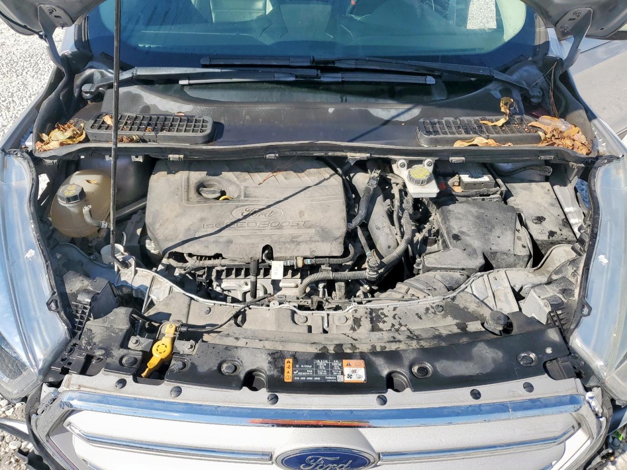 2017 Ford Escape Titanium VIN: 1FMCU0JD5HUC33634 Lot: 85294655