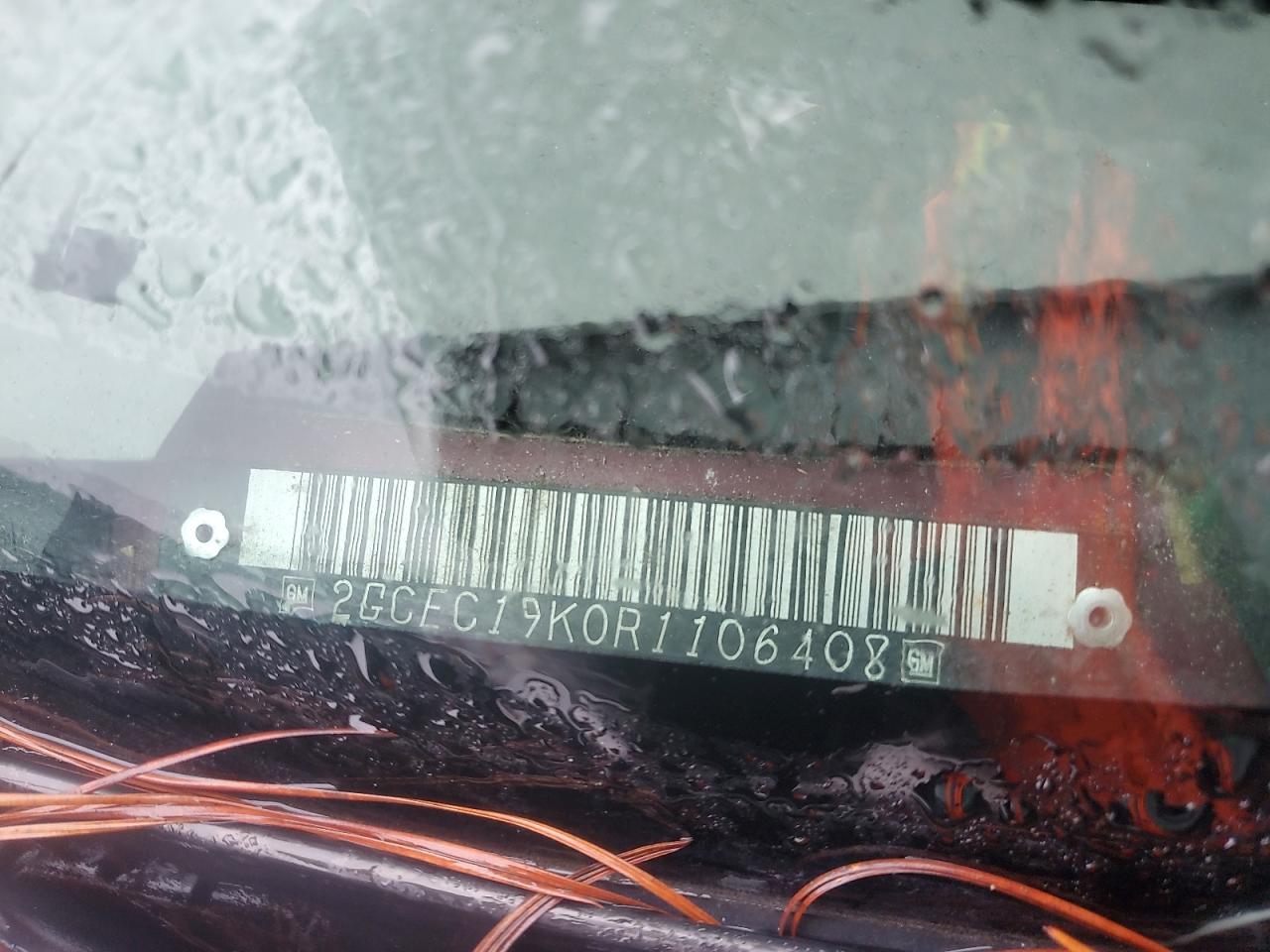 1994 Chevrolet Gmt-400 C1500 VIN: 2GCEC19K0R1106408 Lot: 84541265