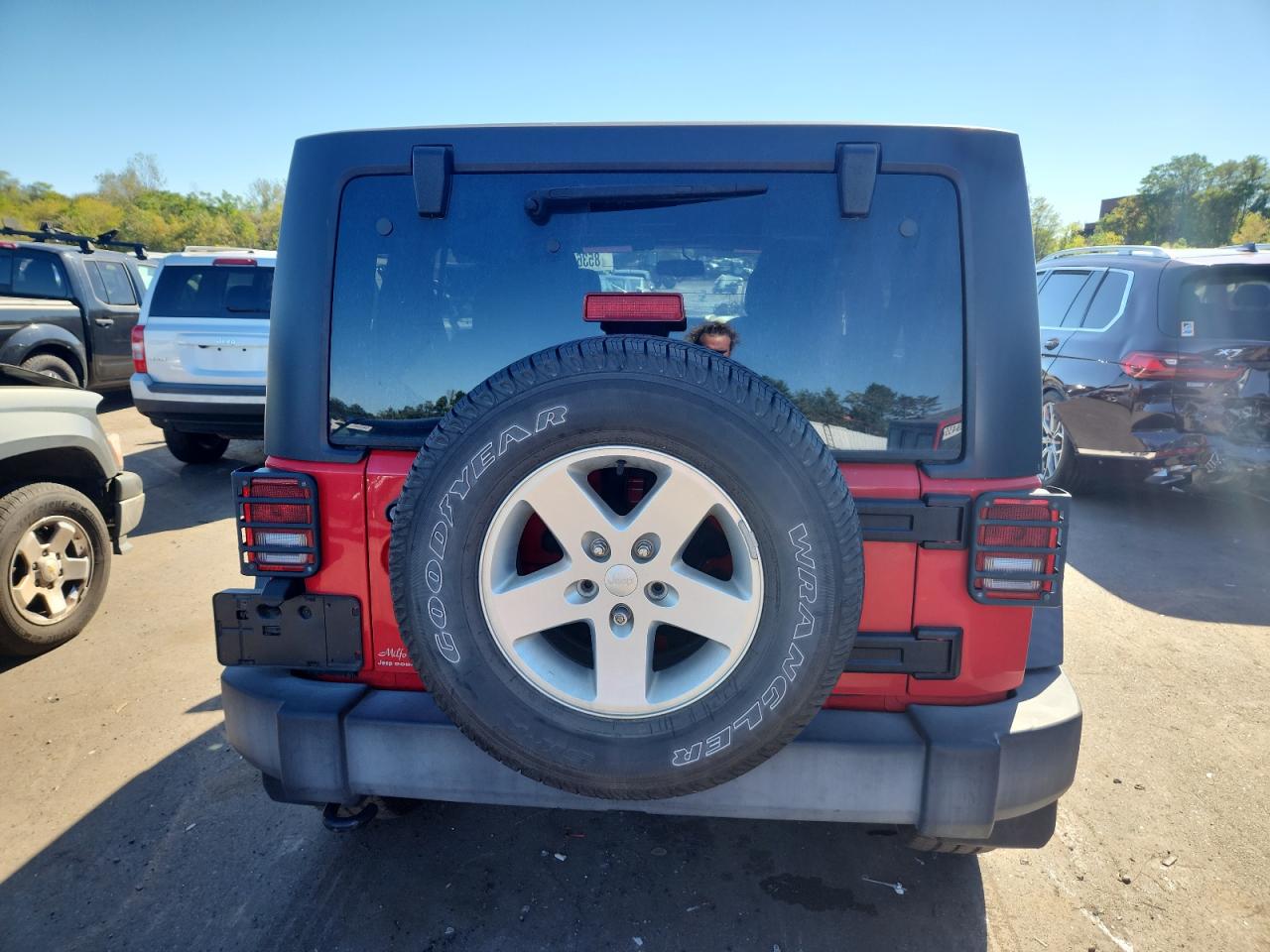 2016 Jeep Wrangler Unlimited Sport VIN: 1C4BJWDG5GL342200 Lot: 85366265