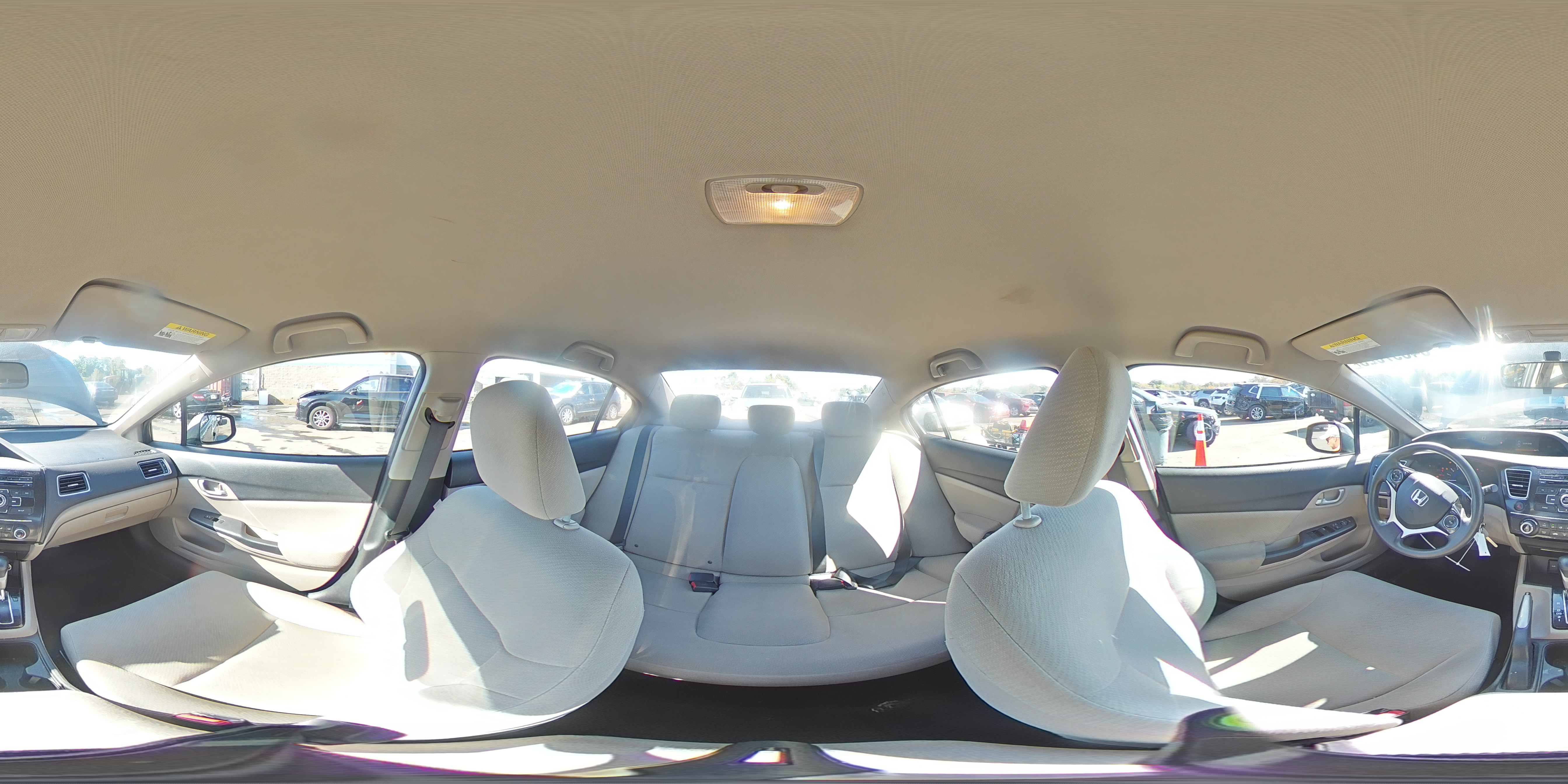 2013 Honda Civic Lx VIN: 2HGFB2F57DH564220 Lot: 84597625