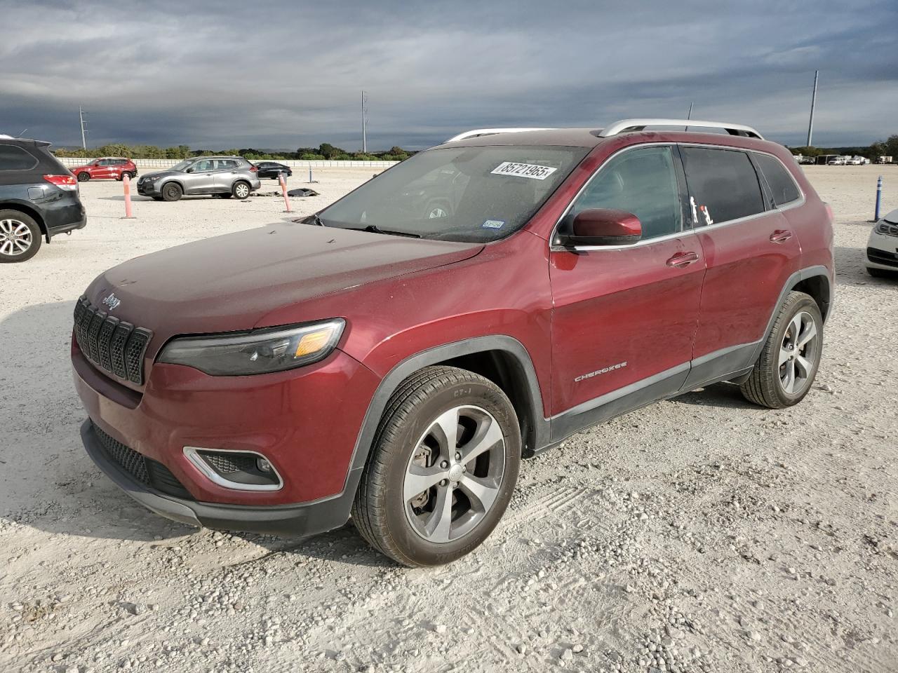 2019 Jeep Cherokee Limited red null flexible 1C4PJMDX5KD282366 photo #1