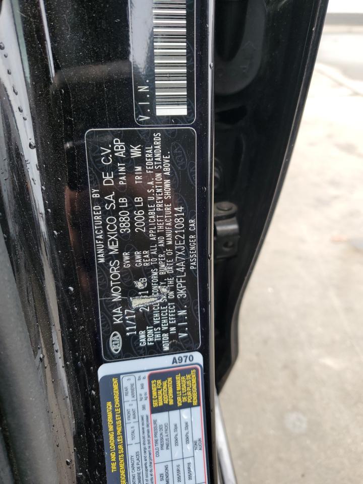 2018 Kia Forte Lx VIN: 3KPFL4A7XJE210814 Lot: 82179905