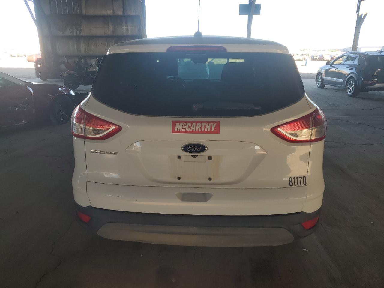 2014 Ford Escape S VIN: 1FMCU0F7XEUE01587 Lot: 90095075