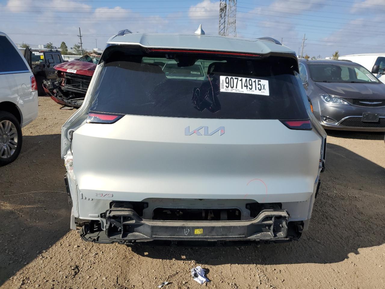 2024 Kia Ev9 Land VIN: KNDADFS55R6036779 Lot: 90714915