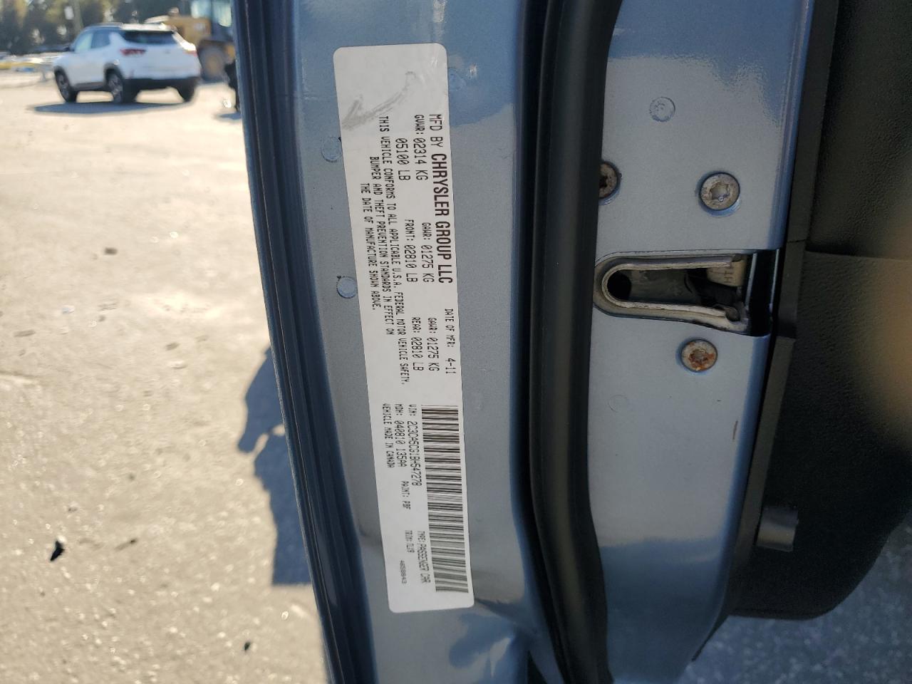 2011 Chrysler 300 Limited VIN: 2C3CA5CG1BH547278 Lot: 82730625