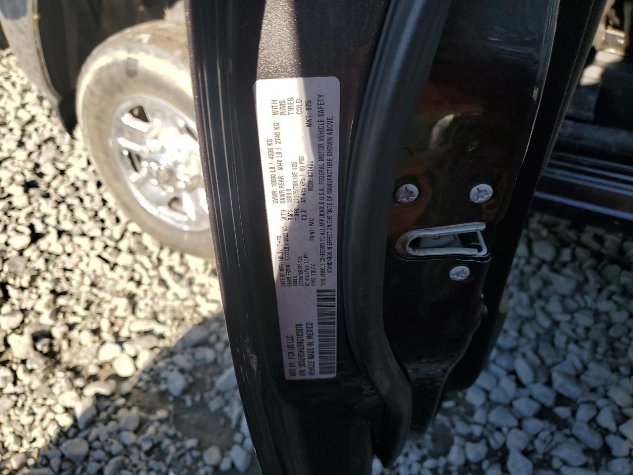 2024 Ram 2500 Tradesman VIN: 3C6UR5HL9RG103078 Lot: 86492365
