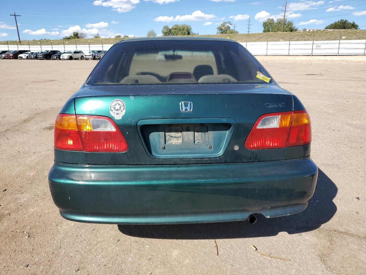 2000 Honda Civic Base VIN: 2HGEJ6615YH585768 Lot: 85520735