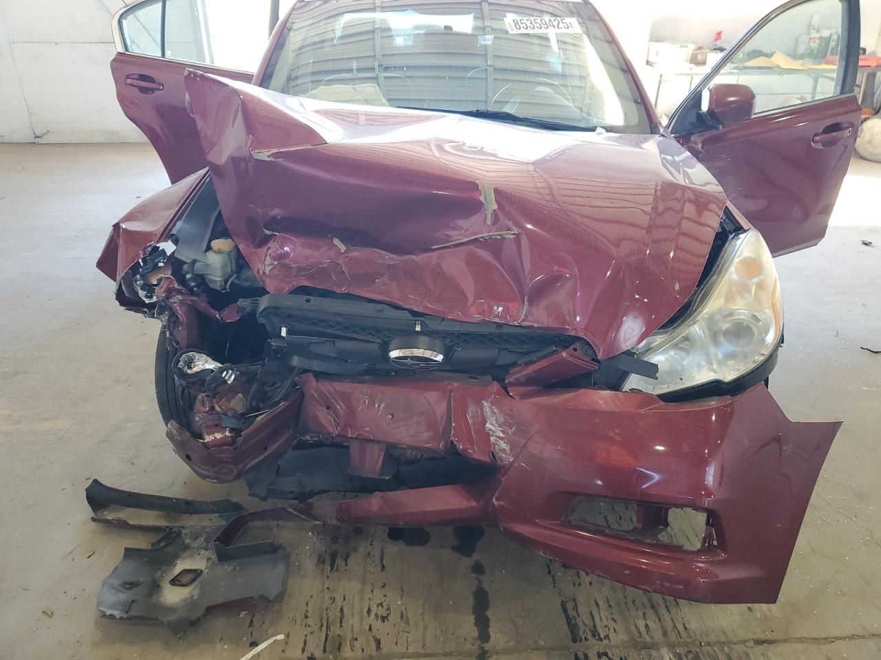 2012 Subaru Legacy 2.5I Premium VIN: 4S3BMBC60C3033866 Lot: 85359425