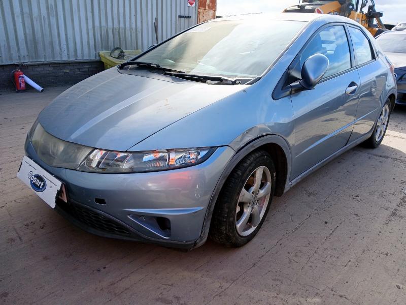 2007 HONDA CIVIC 1.8 I-VTEC SE 5DR for sale at Copart PETERLEE