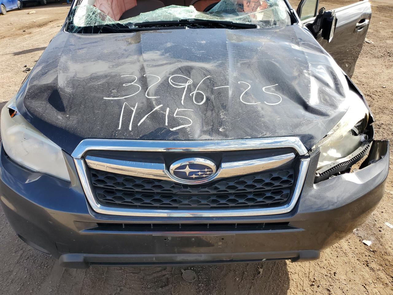 2015 Subaru Forester 2.5I VIN: JF2SJABC3FH532695 Lot: 86274005