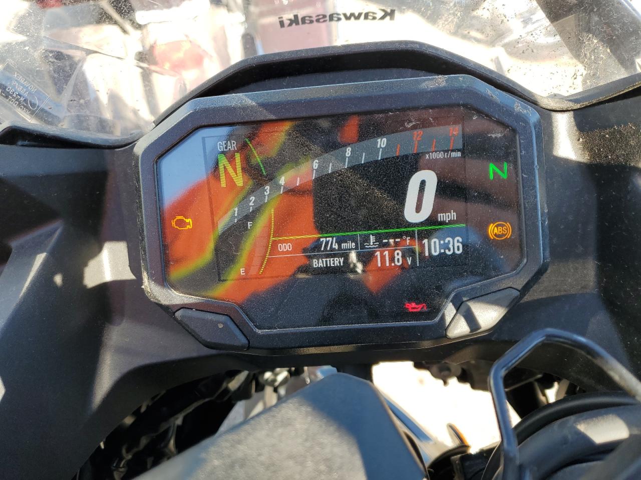 2025 Kawasaki Ex500 A VIN: ML5EXGJ18SDA61736 Lot: 87372945