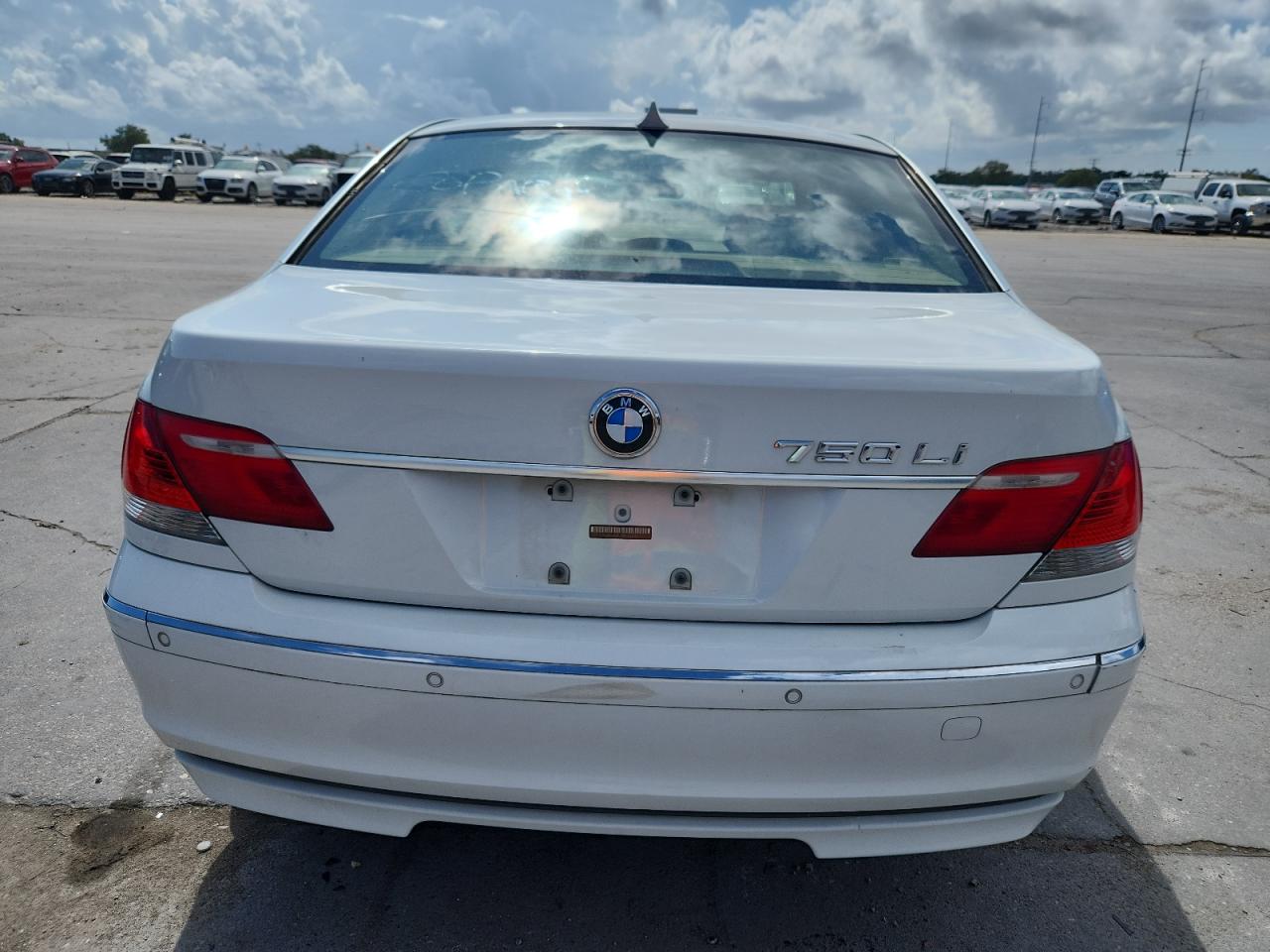 2008 BMW 750 Li VIN: WBAHN83548DT83517 Lot: 85383475