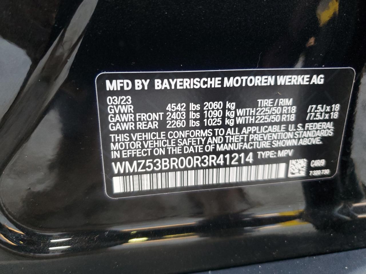 2024 Mini Cooper S Countryman VIN: WMZ53BR00R3R41214 Lot: 89837535