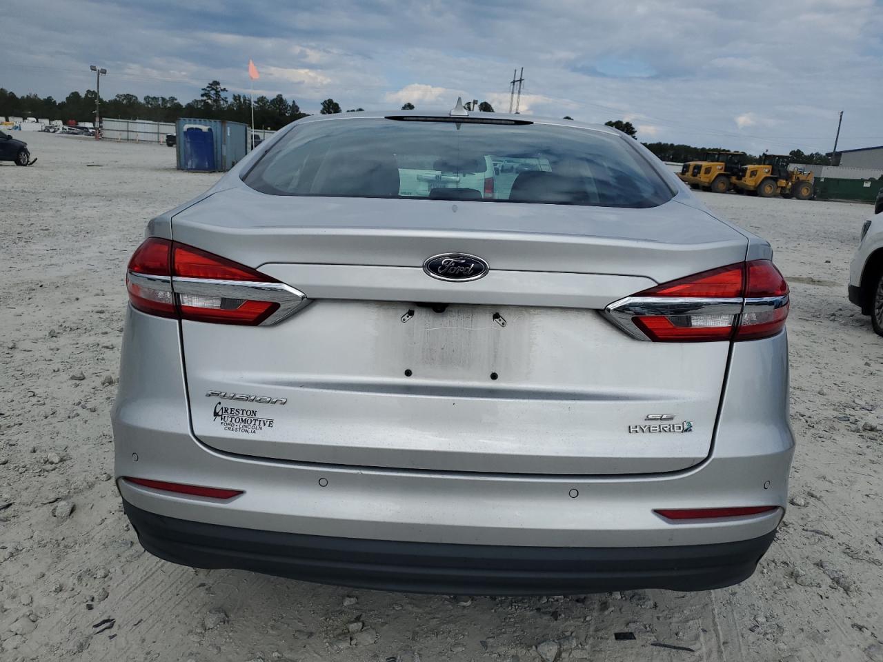 2019 Ford Fusion Se VIN: 3FA6P0LU9KR206687 Lot: 86254105
