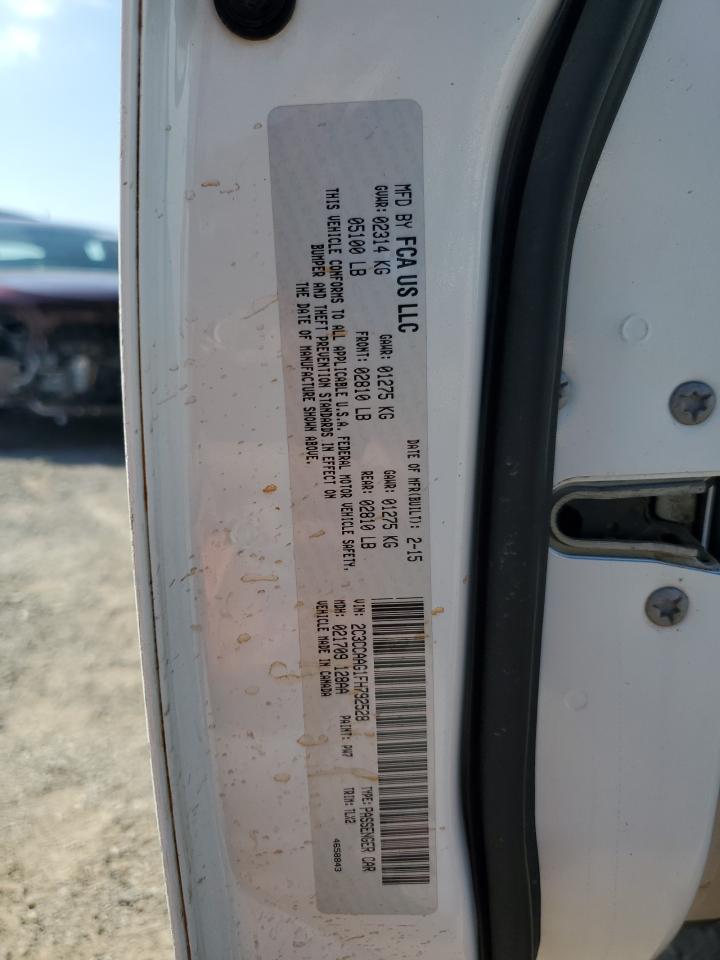 2015 Chrysler 300 Limited VIN: 2C3CCAAG1FH792528 Lot: 86185845