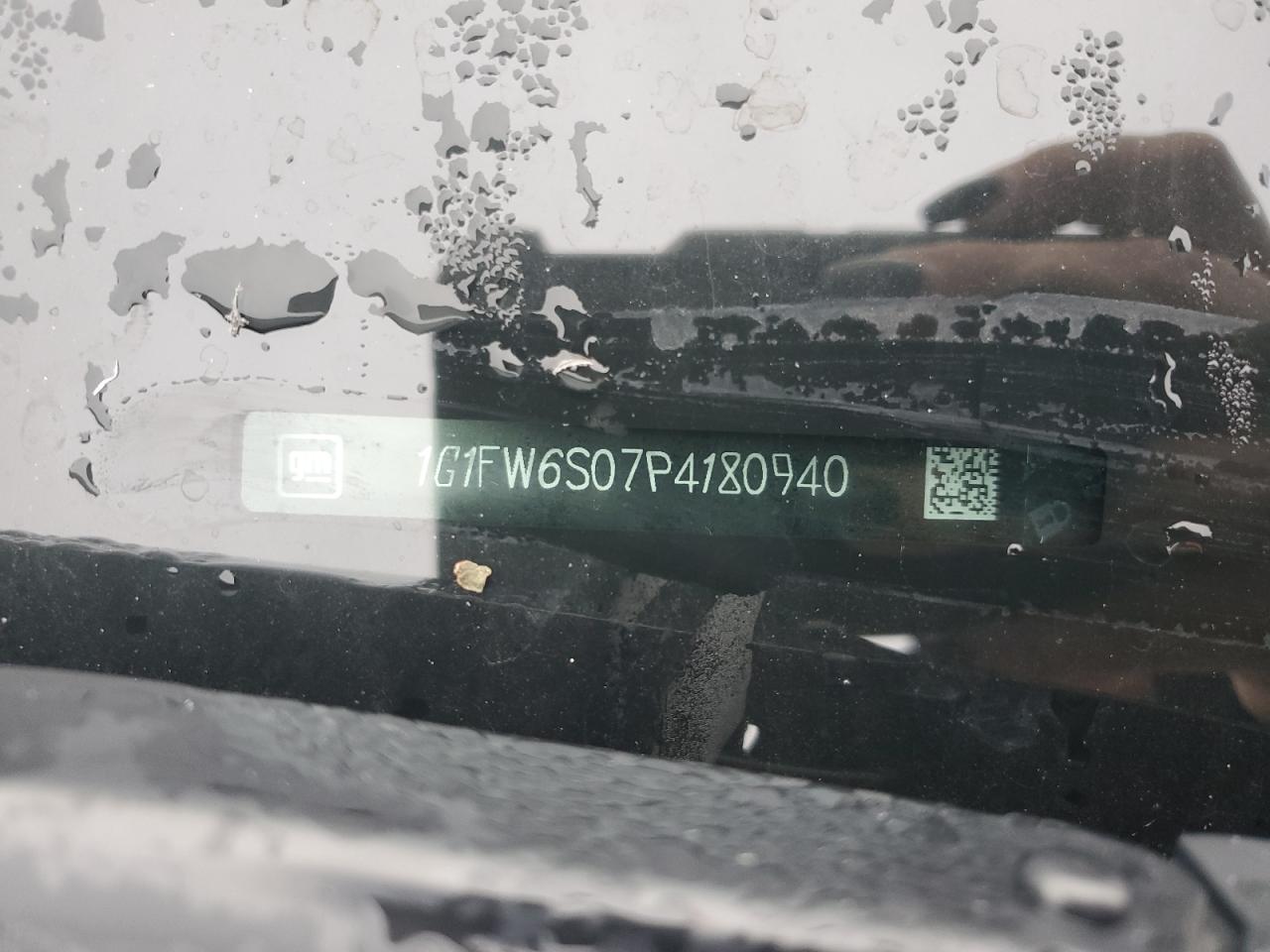 2023 Chevrolet Bolt Ev 1Lt VIN: 1G1FW6S07P4180940 Lot: 90068255