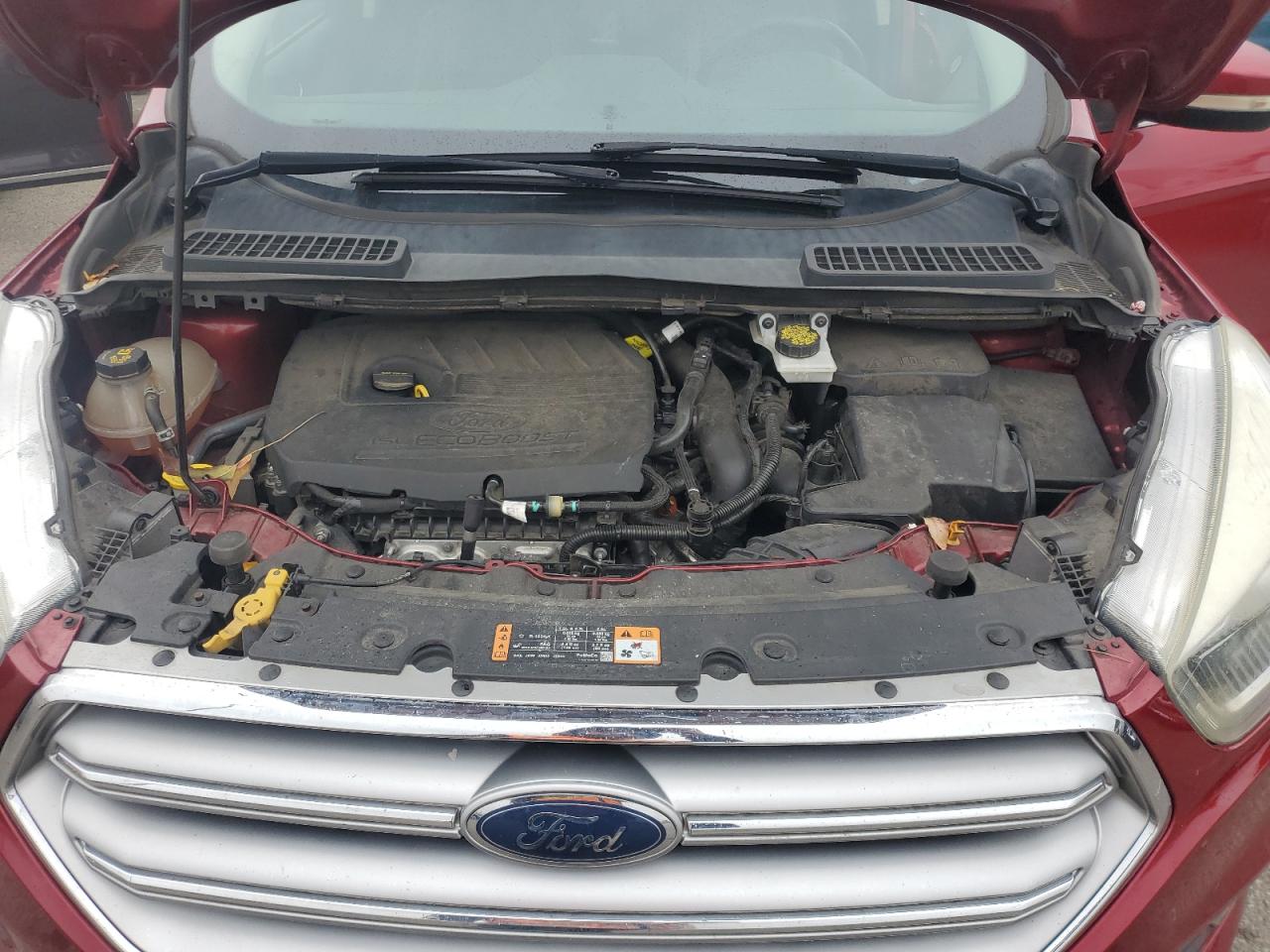 2017 Ford Escape Titanium VIN: 1FMCU9JD9HUD75411 Lot: 90622375