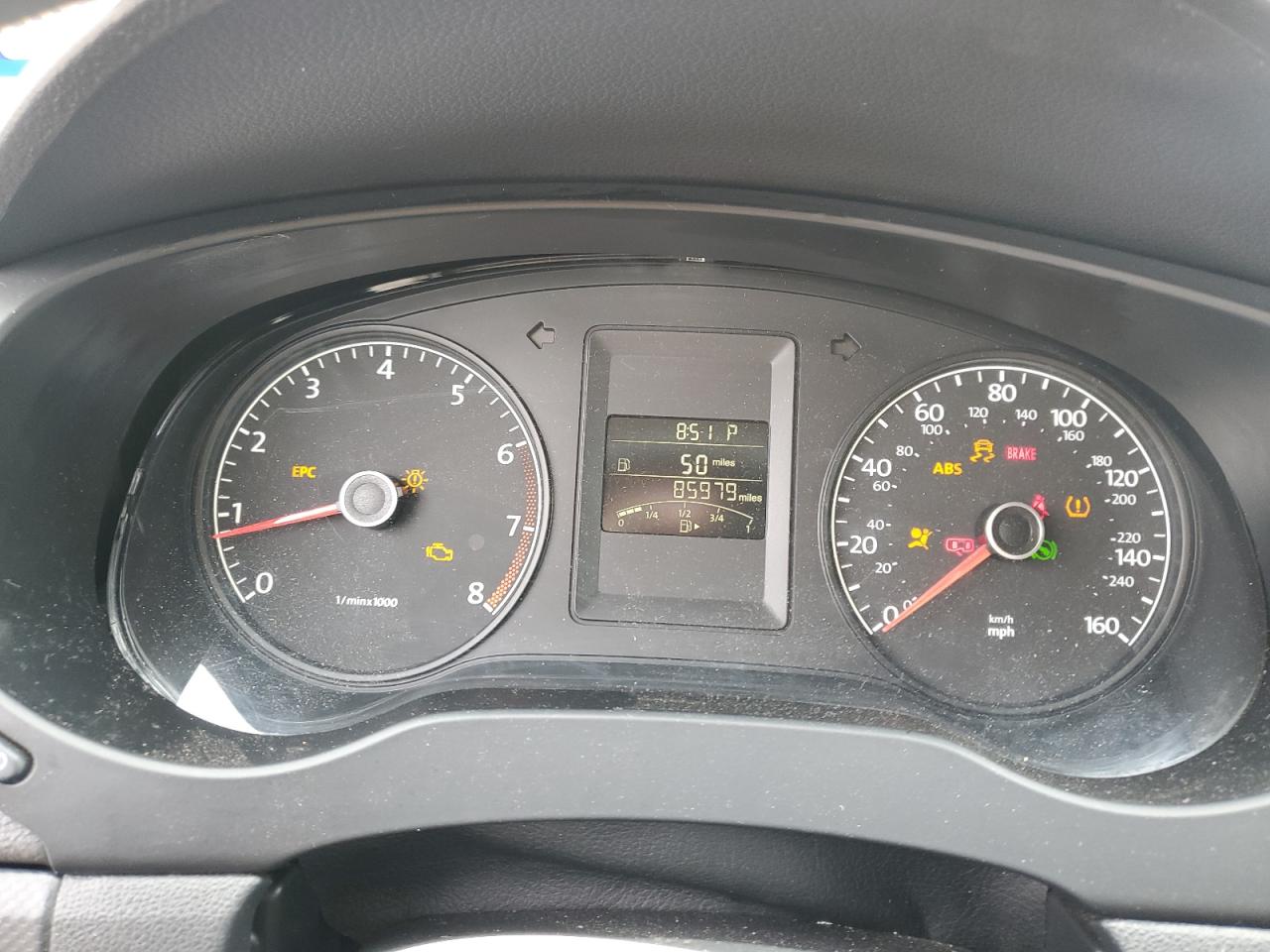 2014 Volkswagen Jetta Base VIN: 3VW2K7AJ0EM323159 Lot: 85927535