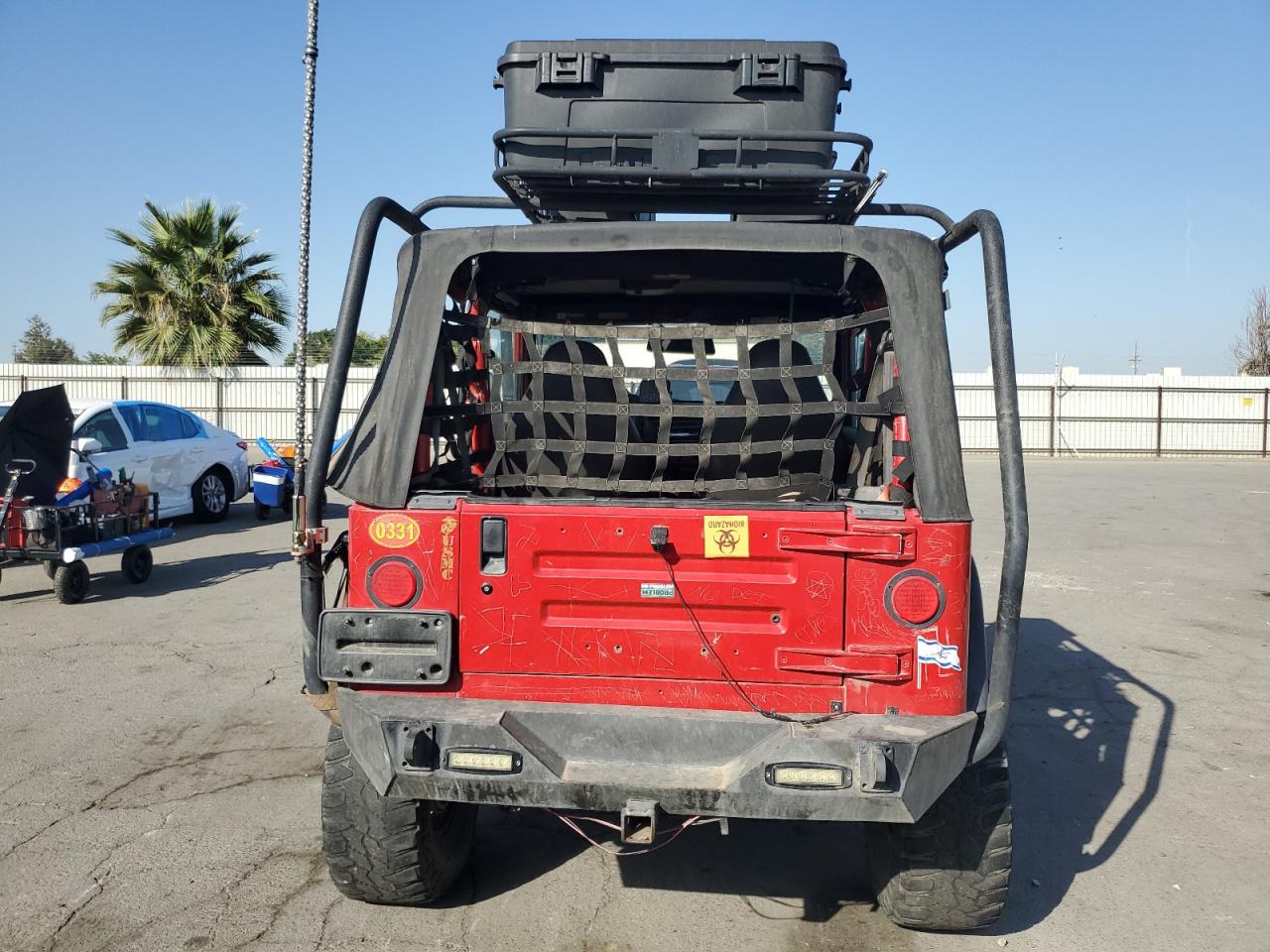 1999 Jeep Wrangler / Tj Sport VIN: 1J4FY19S8XP427144 Lot: 84555815