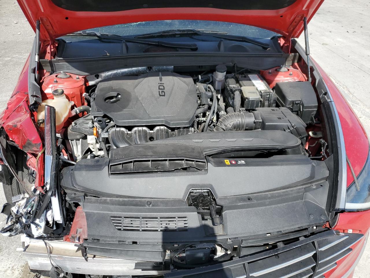 2022 Hyundai Sonata Se VIN: 5NPEG4JA9NH145421 Lot: 82001105