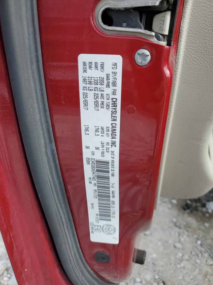 2014 Dodge Grand Caravan Se VIN: 2C4RDGBGXER477403 Lot: 86064525