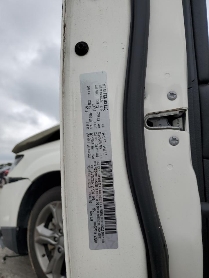 2017 Dodge Journey Crossroad VIN: 3C4PDCGG4HT617634 Lot: 89722155